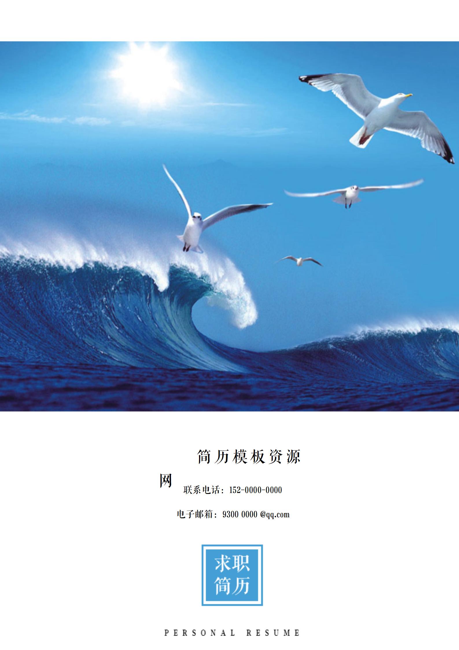 大学生简历模板组合